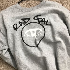 Custom hoodie (Rad Gal)